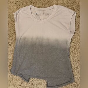 Kuhl White and Gray Ombre Women's Tee